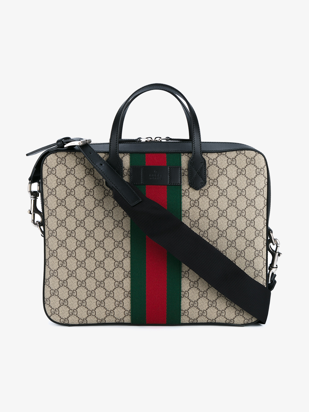 Gucci Canvas  Gg Supreme Laptop Bag in Black for Men Lyst